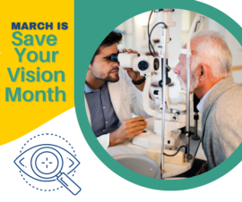 march is save your vision month